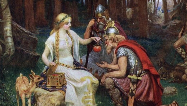 Viking Kings, Nordic Gods, Norse Myths and Female Valkyrie Warriors