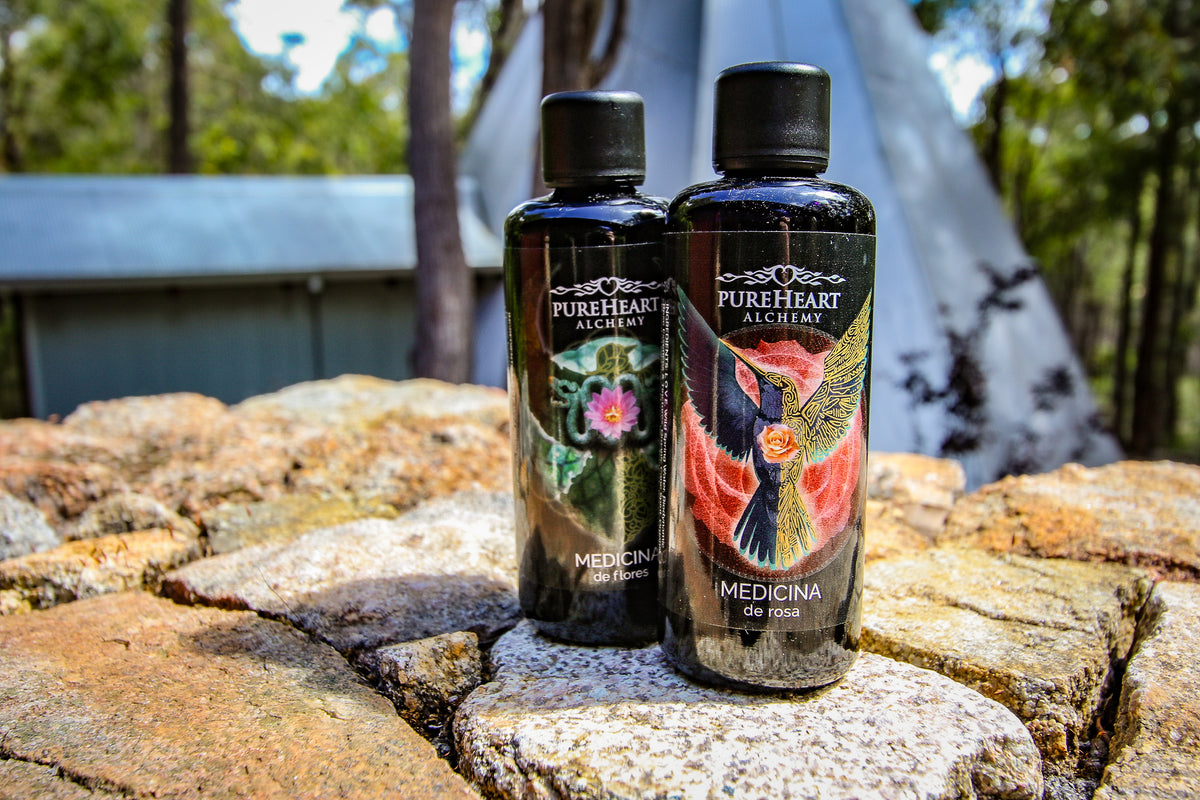 Pureheart Alchemy Medicina de rosa - Ritual Spirit Cleanser 100ml