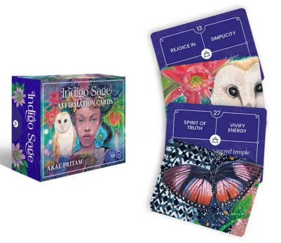 Indigo Sage Affirmation Cards