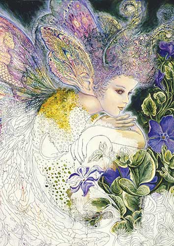 Enchanted Fairies Coloring Book image 4