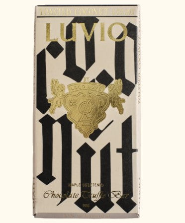 Luvio Toasted Coconut & Sea Salt - Chocolate Block
