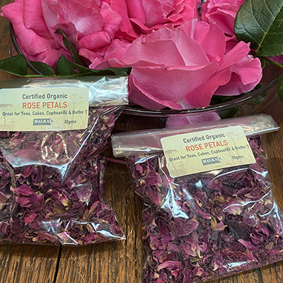 Rose Petals – 100% Certified Organic – 10 mg image 0