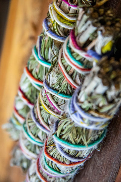 Organic Rosemary-Lavender-White Sage Smudge Sticks image 1