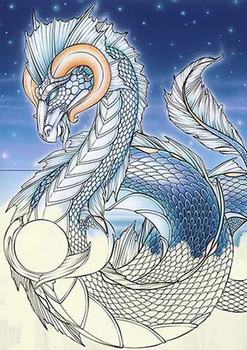 Dreams of Dragons & Dragon Kin Coloring Book image 5