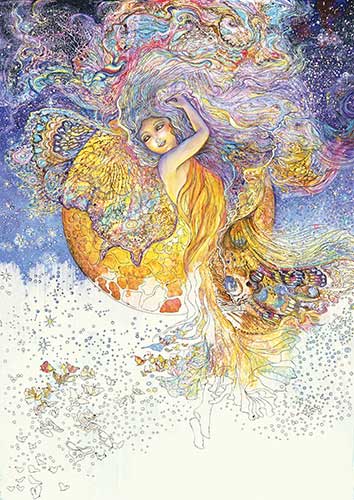 Enchanted Fairies Coloring Book image 3