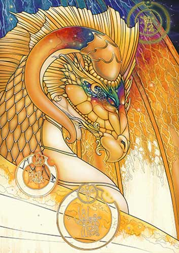 Dreams of Dragons & Dragon Kin Coloring Book image 2