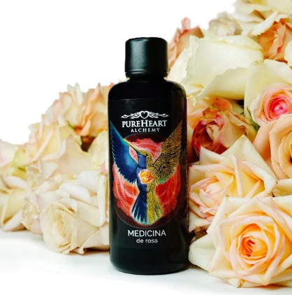 Pureheart Alchemy Medicina de rosa - Ritual Spirit Cleanser 100ml