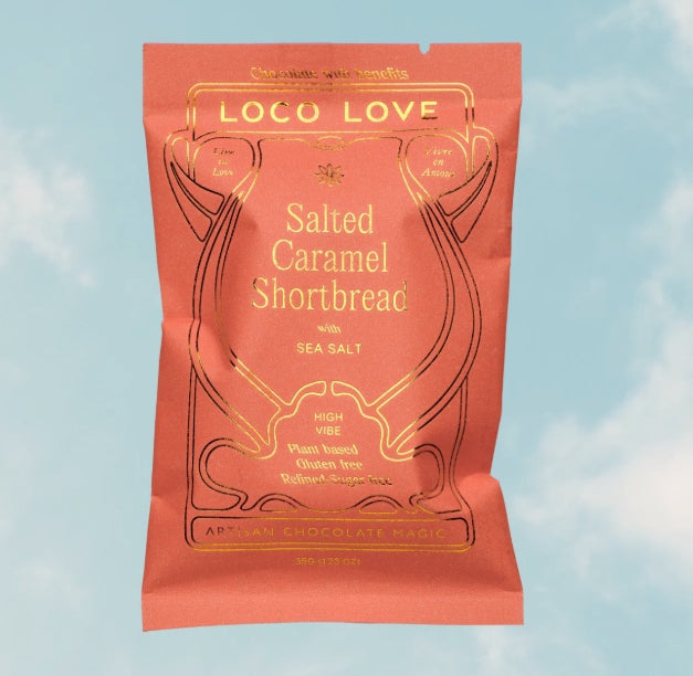 Loco Love Salted Caramel Shortbread - Single