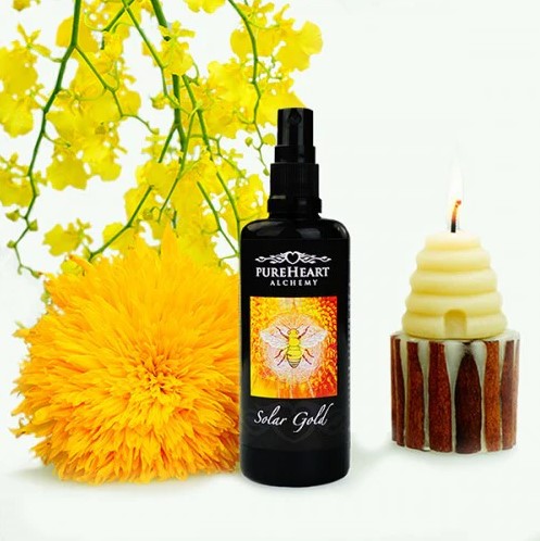 Pureheart Alchemy – Solar Gold Mist 100ml