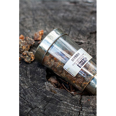 Myrrh Resin In Turkish Bottle image 0