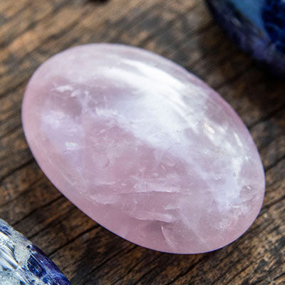 Rose Quartz Palm Stone image 0