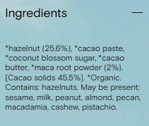 Loco Love Hazelnut Butter Praline 2pk