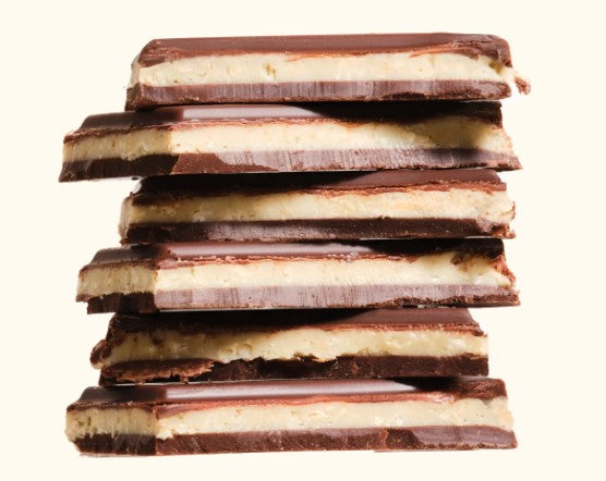 Luvio Toasted Coconut & Sea Salt - Chocolate Block