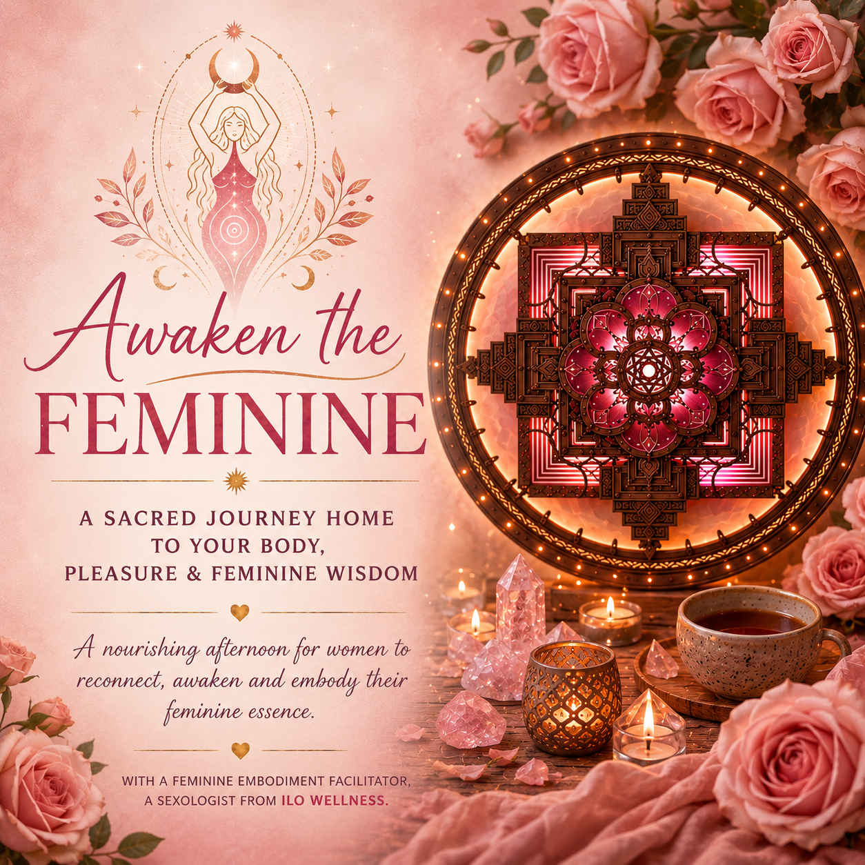 Feminine Embodiment, Empowerment & Pleasure - 27 Jun 2026